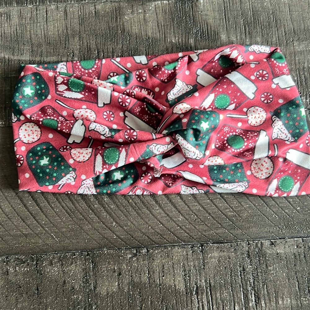 💛 PEPPERMINT COFFEE CAKEPOP TWIST HEADBAND